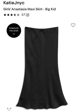 KATIE J NYC Black Maxi dress Anastasia- tween- XL